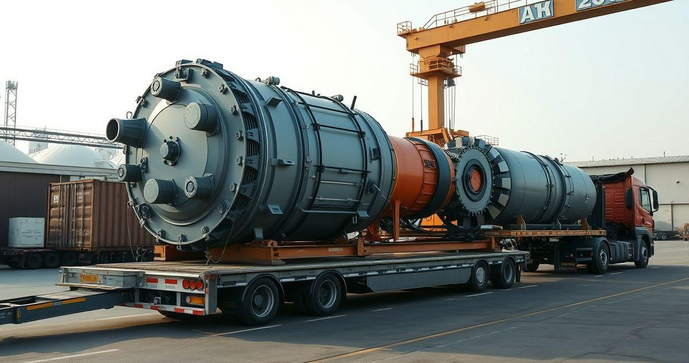 Transporte de equipamentos industriais: como garantir segurança e eficiência na logística Transporte de equipamentos industriais: como garantir segurança e eficiência na logística