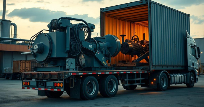 Como Garantir um Transporte de Máquinas Seguro e Eficiente Como Garantir um Transporte de Máquinas Seguro e Eficiente