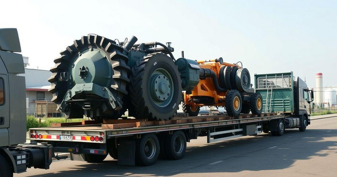 Como Realizar o Transporte de Equipamentos Pesados com Segurança e Eficiência Como Realizar o Transporte de Equipamentos Pesados com Segurança e Eficiência