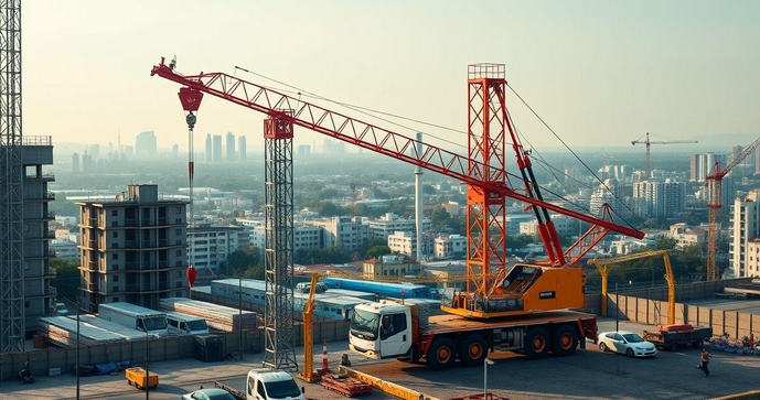 Locação de guindaste preço: descubra como economizar e escolher a melhor opção para sua obra