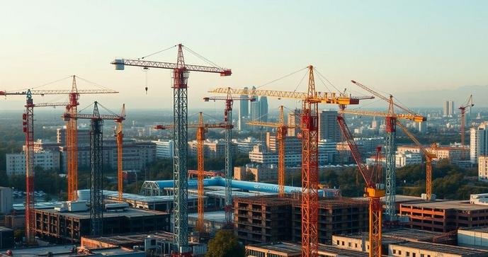 Locação de guindastes: como escolher o melhor para sua obra Locação de guindastes: como escolher o melhor para sua obra