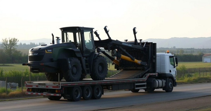 Transporte de Equipamento Pesado: Melhores Práticas e Dicas Essenciais Transporte de Equipamento Pesado: Melhores Práticas e Dicas Essenciais