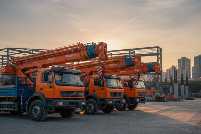 Caminhões Muncks: Como Escolher o Ideal para Sua Obra