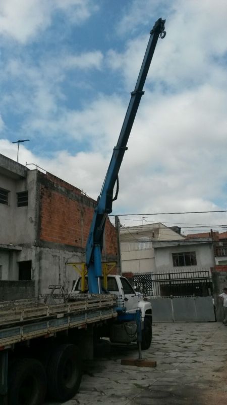 Alugueis de Caminhão Munck em São Paulo na Santa Terezinha - Munck para Alugar