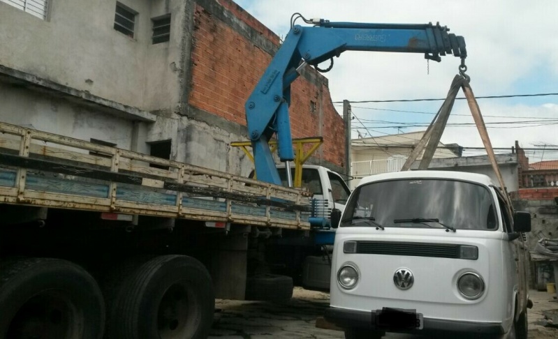 Aluguel de Mini Guindaste Preço Condomínio Maracanã - Locação de Caminhão Munck para Transporte de Vigas