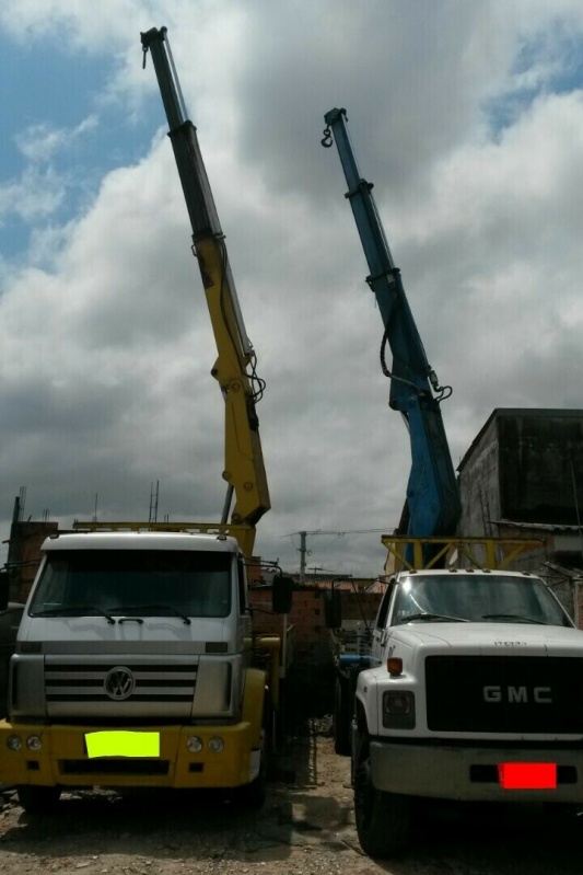 Aluguel de Munck para Levantar Vigas Jardim Pitangueiras - Aluguel de Munck para Transporte de Cargas