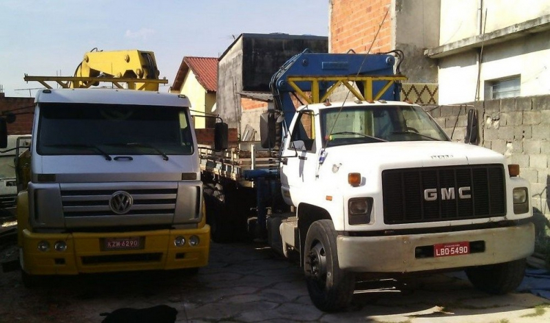 Caminhões com Munck para Alocação Orçar Vila Maria - Caminhões Muncks Alocar