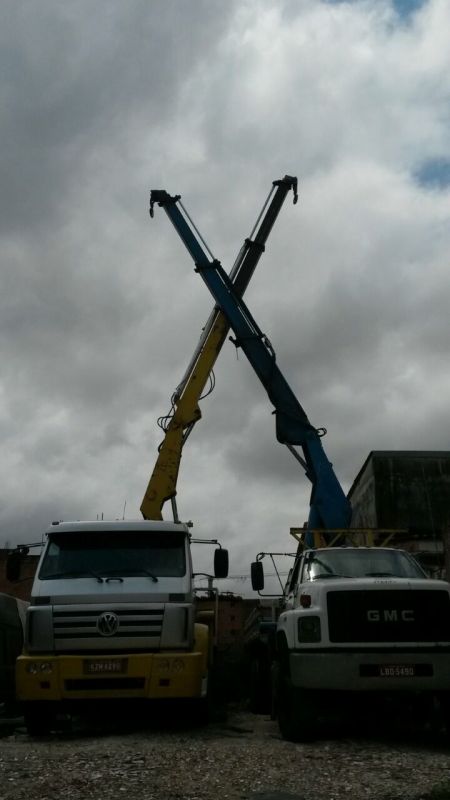 Caminhões Munck para Locação e Transporte Tamanduateí 3 - Contratar Munck