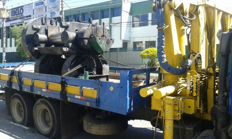 Carregamento de Container com Munck São Caetano do Sul - Remoção de Container com Caminhão Munck