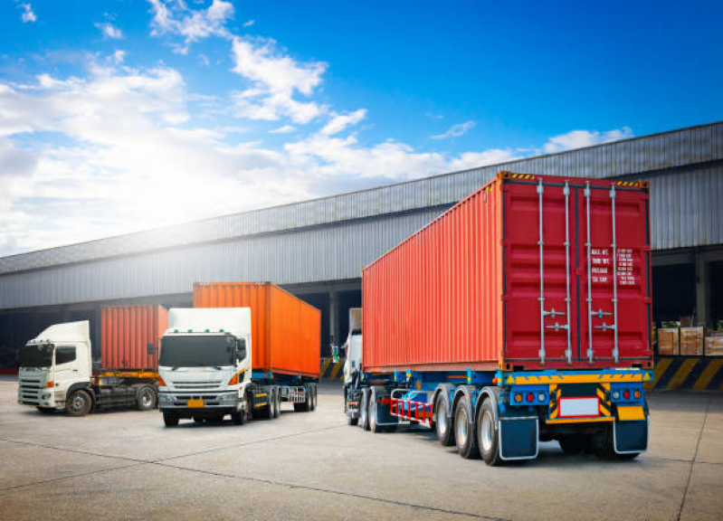 Empresa de Carreta para Transporte de Container Orçamento CECAP - Empresa Transportadoras de Containers