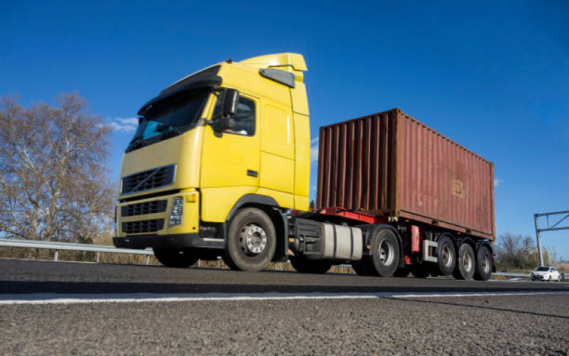 Empresa de Transportadora Containers Orçamento · Santo André: - Empresa de Transporte Rodoviário de Container
