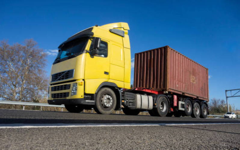 Empresa de Transportadora Containers Orçamento Jardim Magali - Empresa de Carreta para Transporte de Container