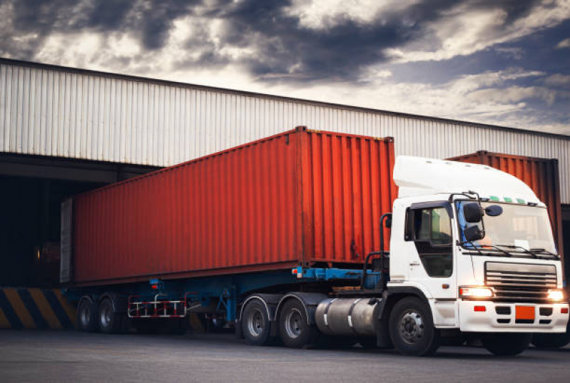 Empresa de Transportadora de Containers Parque São Lucas - Empresa de Carreta para Transporte de Container