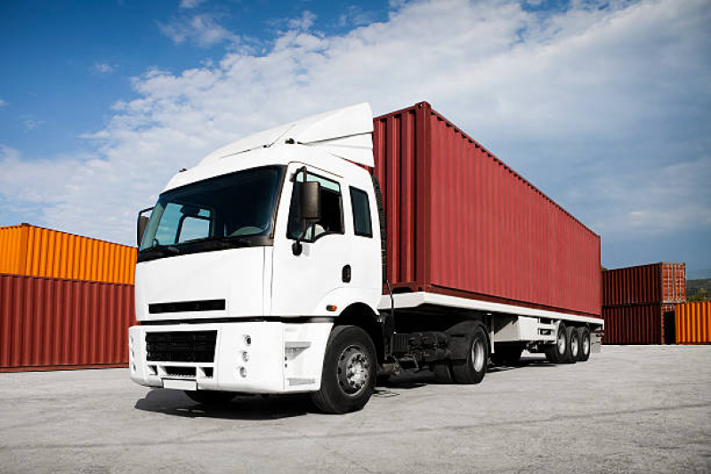 Empresa de Transportes Container Bairro Campestre - Empresa de Transporte Container