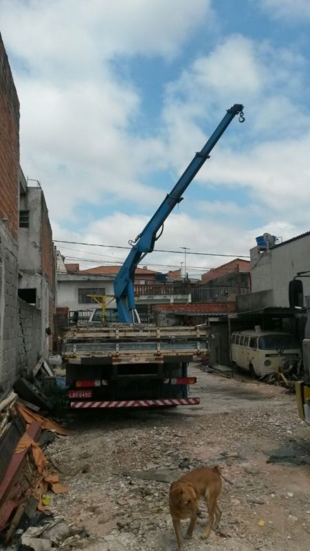 Içamento de Cargas para Construções São Bernardo do Campo - Içamento de Carga para Construção