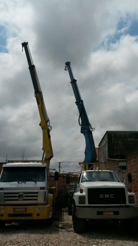 Orçamento de Locação de Munck para Transporte Mauá - Locação de Caminhão Munck para Transporte