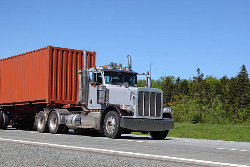 para Alugar Transportadora Containers São Caetano do Sul - Transporte Rodoviário de Container