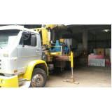 caminhões com munck para locação Vila América