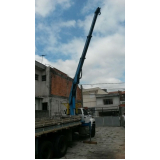 caminhões tipo munck para aluguel valores Vila Guarani