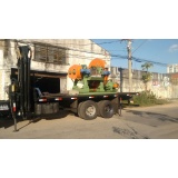 transporte de máquina industrial Santa Paula